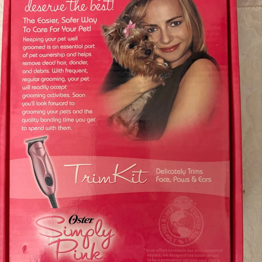 Trim Kit for small dogs including ribbons and bows. NIB